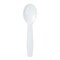 Amercareroyal Royal White Plastic Taster Spoon, PK3000 RTS3000 - alternate 4